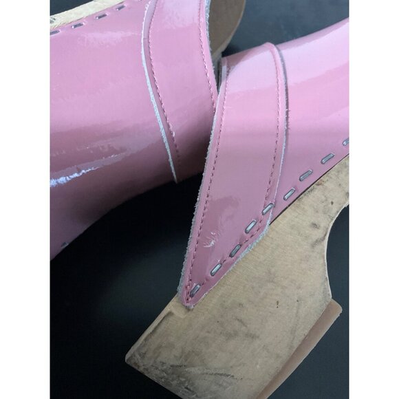 VERKA Clogs Blomma Patent Leather Blush Pink sz. 42 (US 11-11.5) - Picture 11 of 12